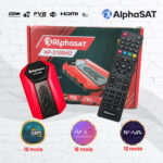 Alphasat AP-2100HD + Abonnements gratuits
